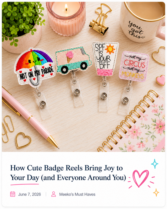 ✨ How Cute Badge Reels Bring a Little Joy to Your Day