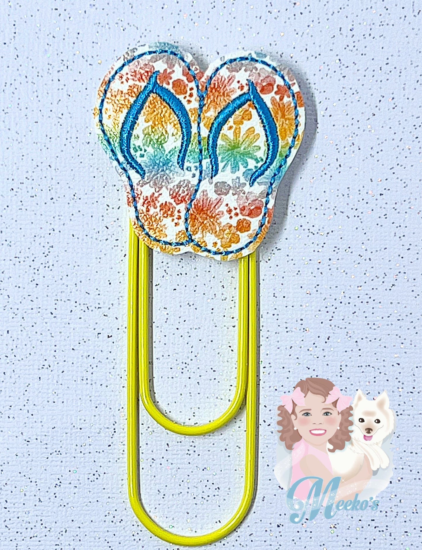 Flip flop planner clips, flip flop bookmark for women, sandal gifts for book lovers, sandal planner accessories, end of year