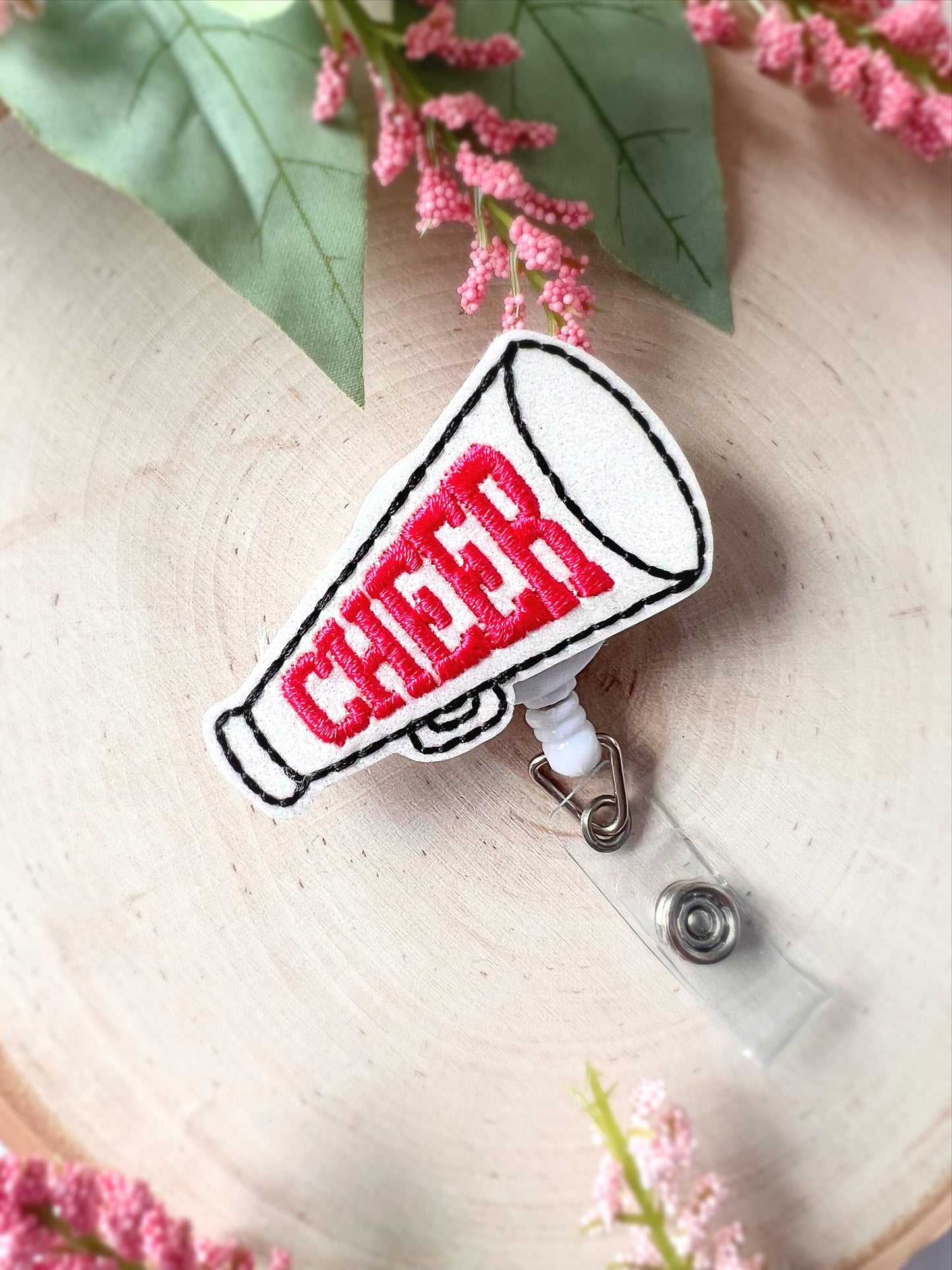 Cheer Badge Reel, Pediatric Badge Reel, Cute Badge, nurse Badge Reel, Medical Badge Reel, Gift for Nurse, PA Badge Reel