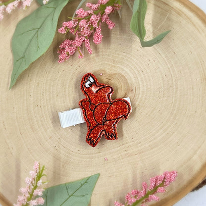 Crab Hair Clip, Mermaid Friend Hair Clip