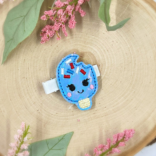 Popsicle Hair Clip, Cute Hair Clip, Pigtail Bows, Baby Girl Hair Clip, Toddler Hair Clip, Girls Hair Clip, Newborn Bows, Summer Hair Bow