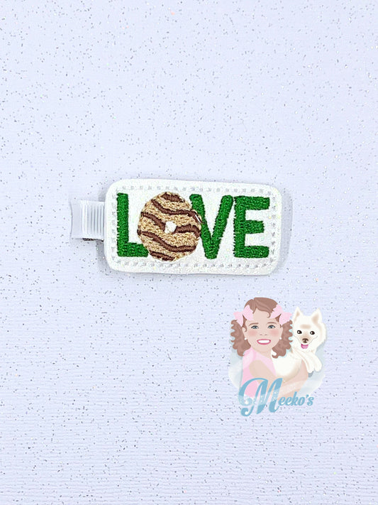 Girl Scout Hair Clip, Girl Scout hairclip, Girl Scout gifts for little girl, hair clip for toddler, Girl Scout Hair Bows, Cookie Hair Clip