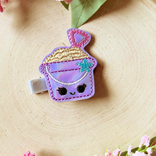 Pail and Shovel Hair Clips for toddlers, Beach Hair accessories for girls, Pigtail Bows, Baby Girl Hair Clip, Girls clips for hair, birthday
