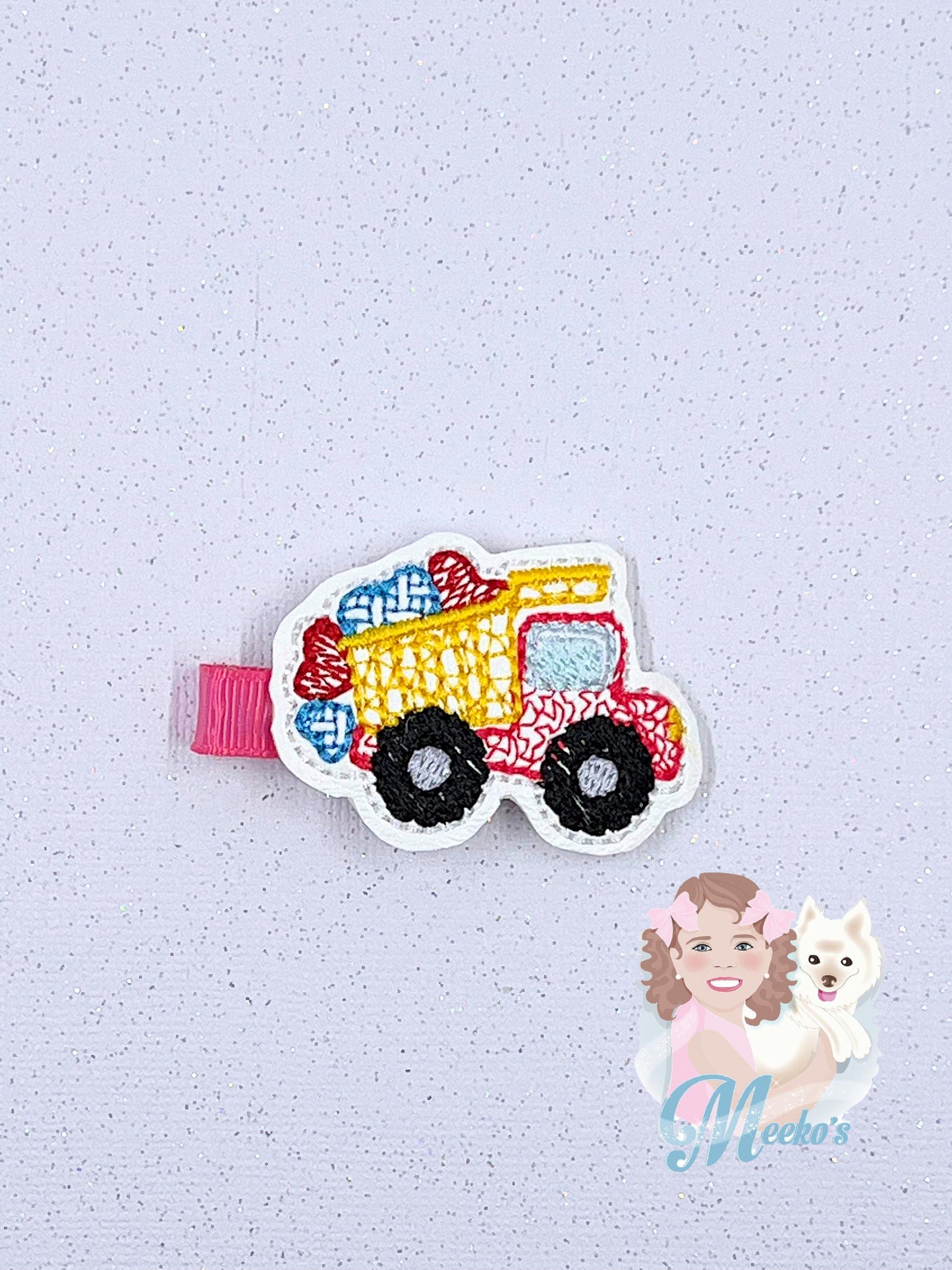 Valentine hair clip for girls, Valentines hair, birthday outfit accessories, valentines gifts for little girls, hair clip for toddler girls