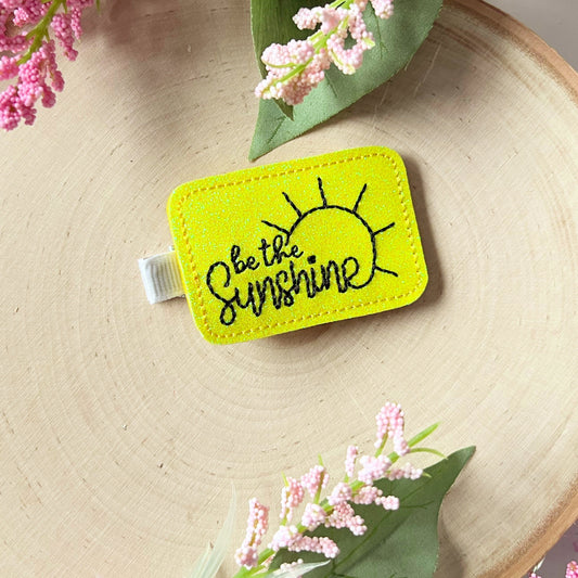 Be the Sunshine Hair Clips for toddlers, Positive Hair accessories for girls, Pigtail Bows, Baby Girl Hair Clip, Girls clips for hair, sun